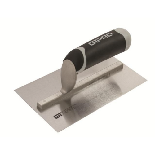 GTPRO Trowel 200mm Straight Soft Grip Carbon Steel