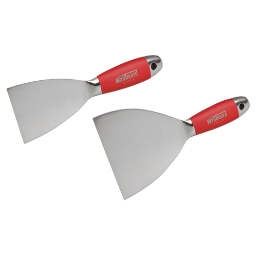 Wallboard Tools Joint Knife 50mm Rubber Grip Stainless Series