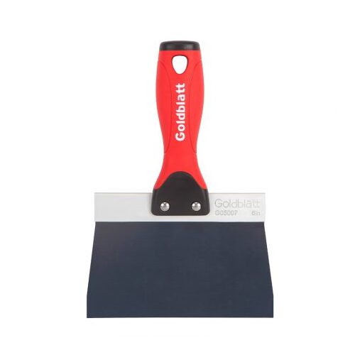 Goldblatt Taping Knife 150mm Soft-Grip Blue Steel