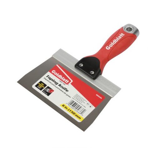 Goldblatt Taping Knife 150mm Soft-Grip Stainless Steel