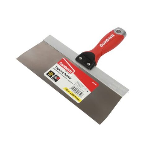 Goldblatt Taping Knife 250mm Soft-Grip Stainless Steel