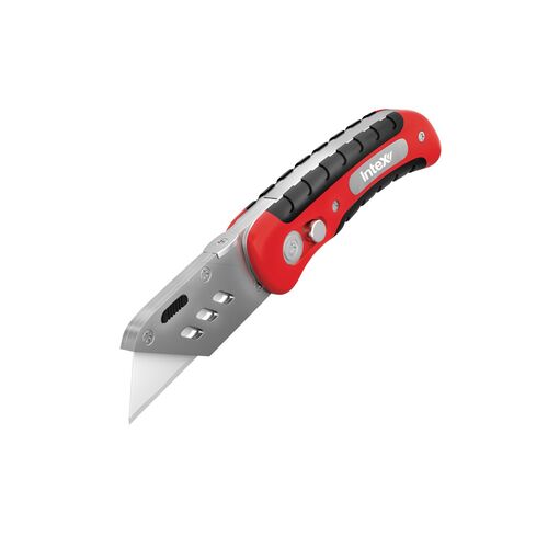 Intex plasterx folding h/d utility knife