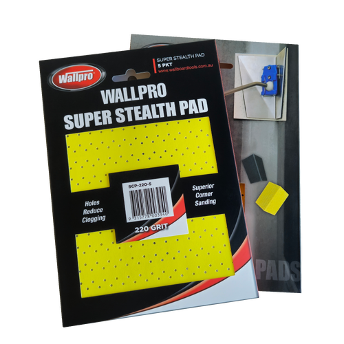 Wallpro Super Stealth Sanding Pad 220g 5pk