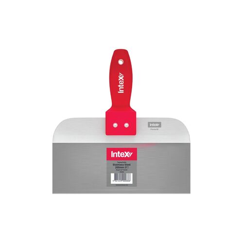 Intex plasterx taping knife stainless steel megagrip 200mm